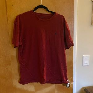 Polo Ralph Lauren Maroon Short Sleeve Tee Shirt, Size M